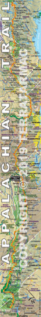 Appalachian Trail MapMagnet