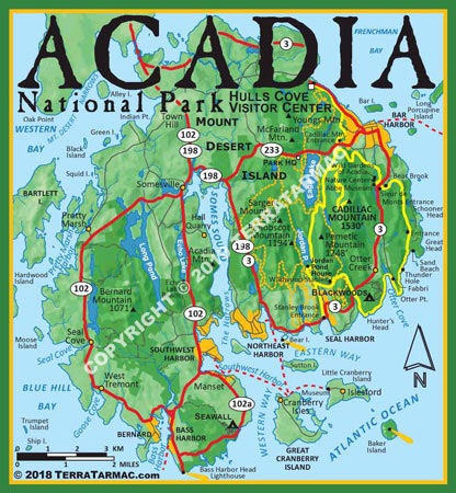 Acadia NP MapMagnet