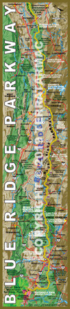 Blue Ridge Parkway MapMagnet