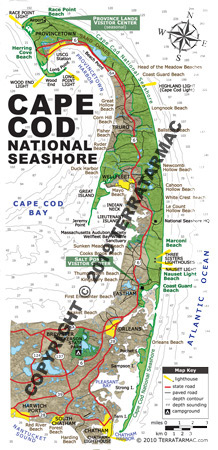 Cape Cod NS MapMagnet